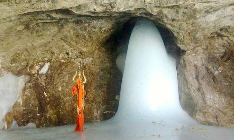 amarnath shivling cave